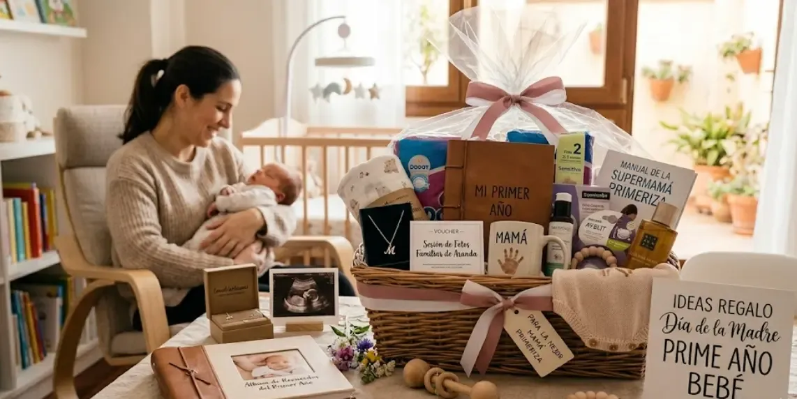 ideas regalo día de la madre primer año bebé