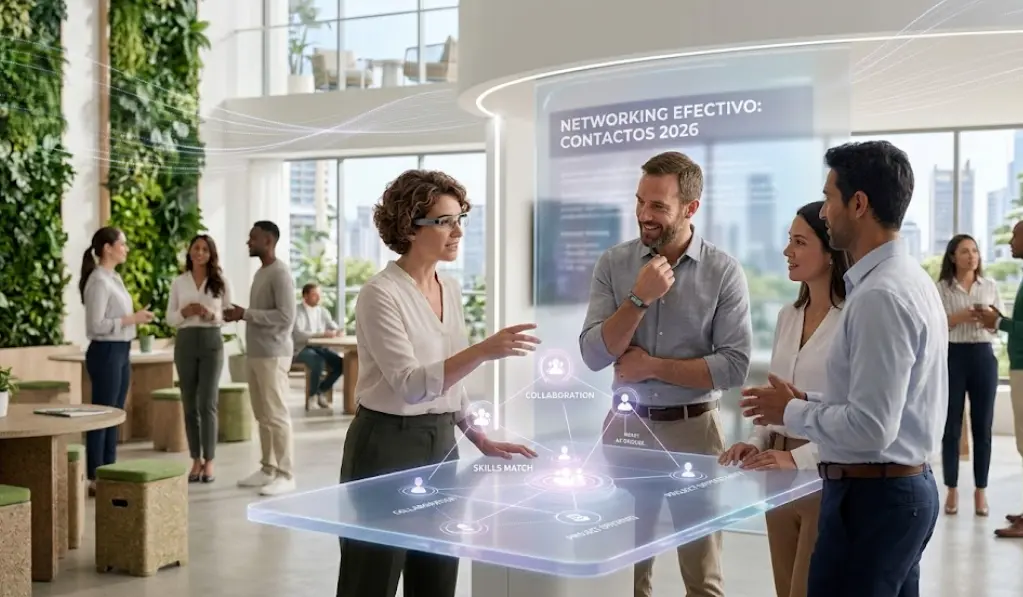 Networking profesional 2026: Cómo construir una red de contactos sin ser pesado (Guía práctica)