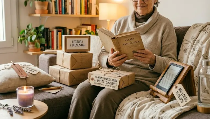 Más Allá del Papel: Qué Regalar a Alguien que le Encanta Leer (Y que no sea un libro)