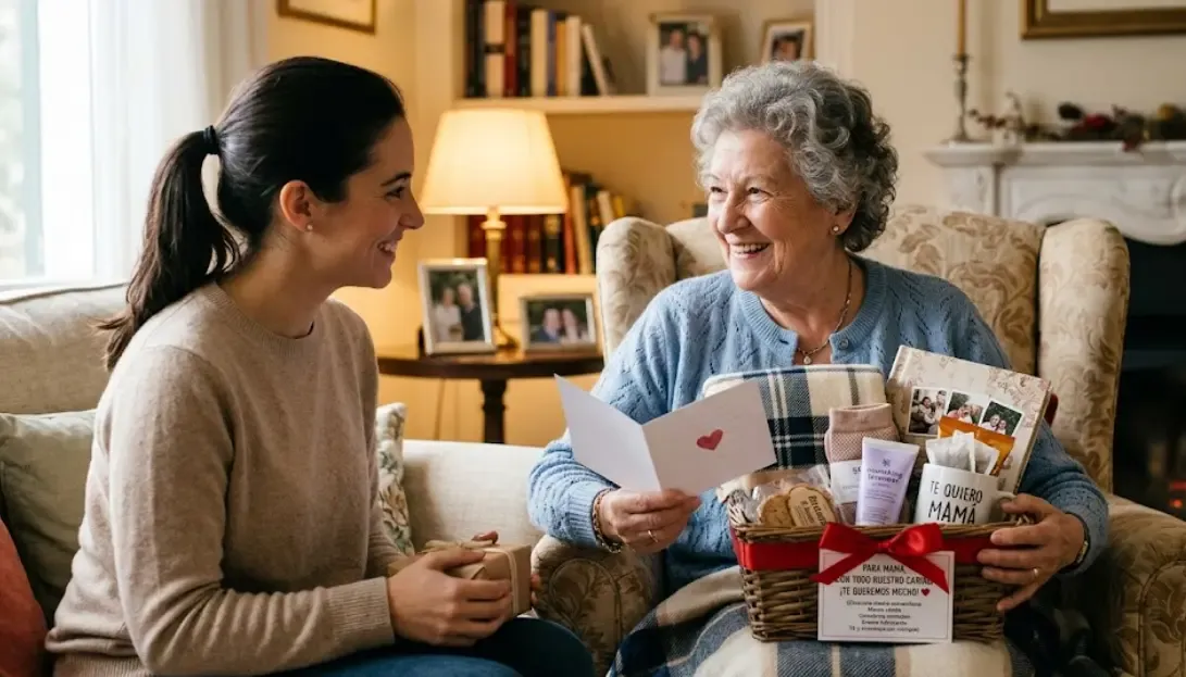 Regalos prácticos y con cariño para madres mayores