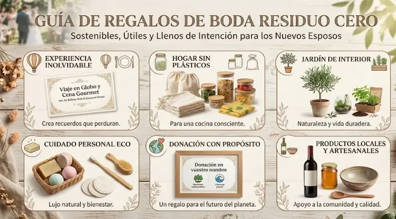 Productos zero-waste ideales para regalar a parejas concienciadas